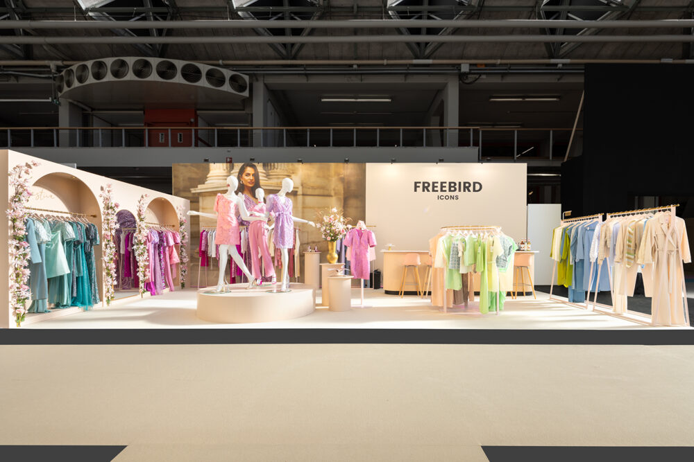 Mooie bogen he?! Die hebben we mogen bouwen voor Freebird op Modefabriek te Amsterdam RAI